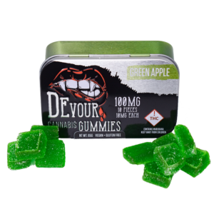 Green Apple – Devour Cannabis Gummies