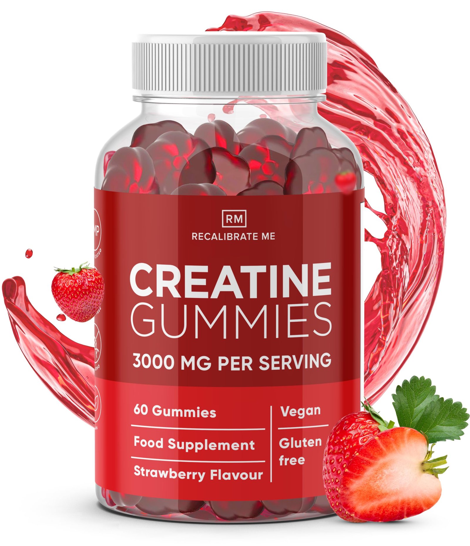 Creatine Gummies Monohydrate (60 Gummies)
