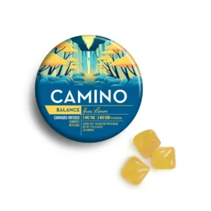Camino Yuzu Lemon CBD Balance Gummies