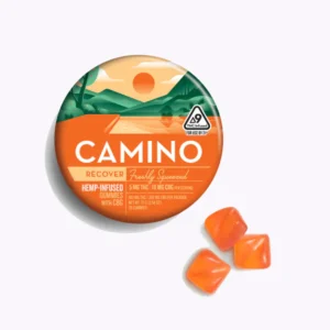 Camino Freshly Squeezed CBG Recover Gummies