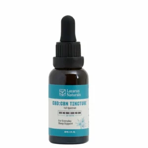 Lazarus Naturals, CBD Sleep Tincture, Full Spectrum, 4fl oz, 2400mg CBN + 3600mg CBD