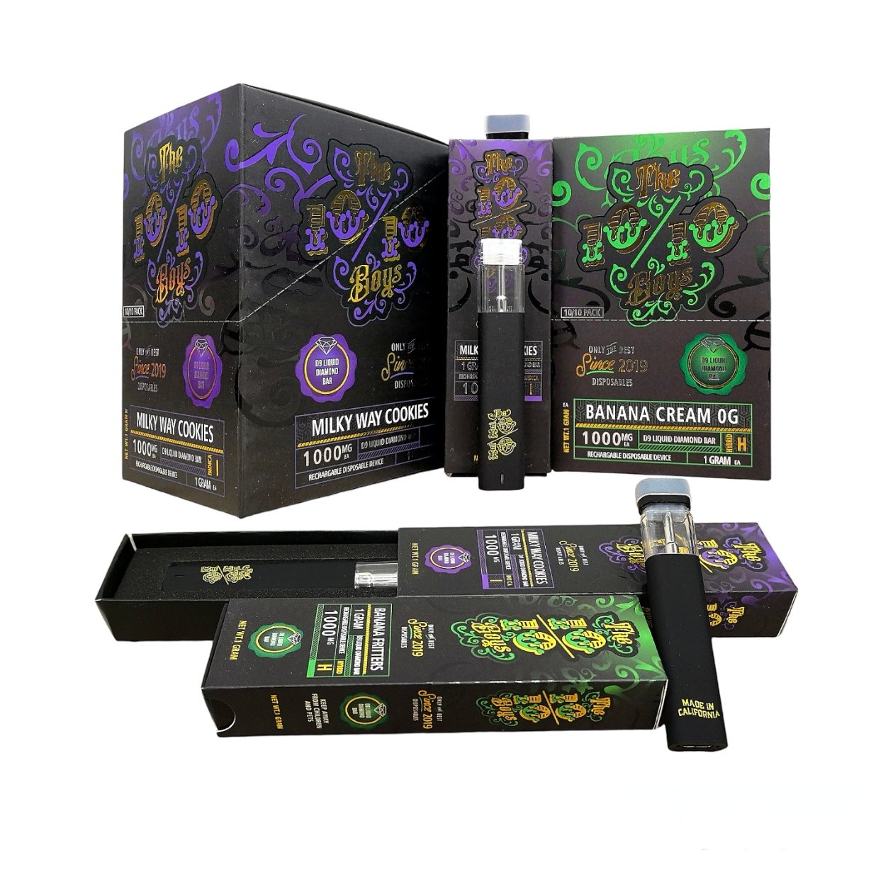 BULK EMPTY THE 10/10 BOYS VAPES UK
