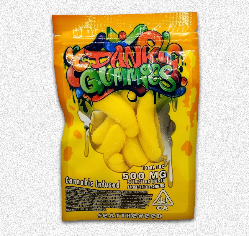 dank bananas gummies 500mg thc