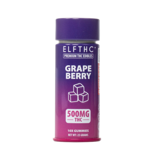 ELF THC Premium THC Edibles 500mg Grape Berry