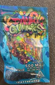 Dank Gummies Sour Gummy Worm 500MG Thc
